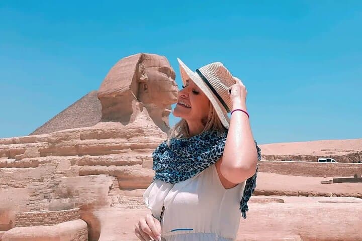 Full Day Tour Giza Pyramids, Sphinx and Egyptian Museum &Felucca