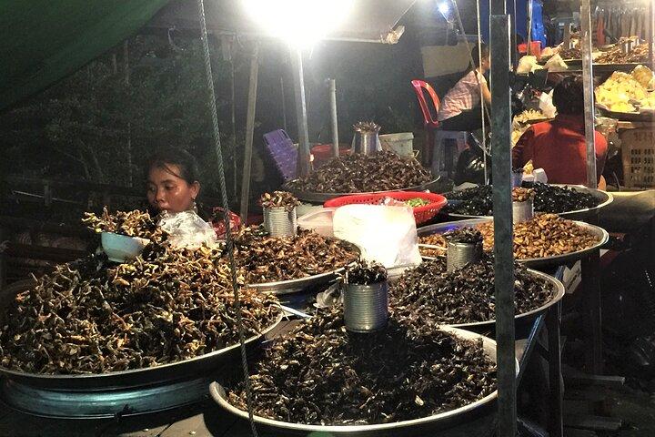 Siem Reap 60 Night street foodie tour By Motorcycle