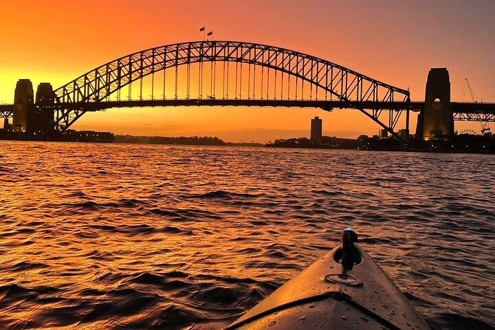 Sunset Paddle Session on Sydney Harbour (single kayak)