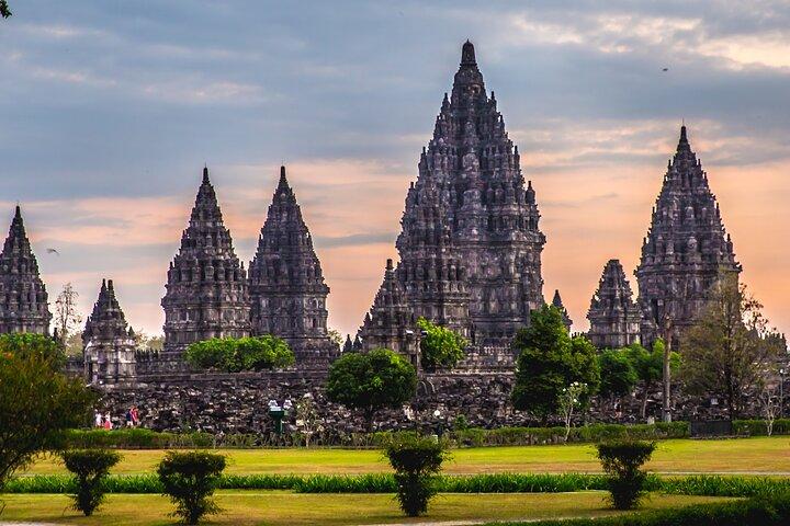 Borobudur(climb up), Merapi Volcano and Prambanan Temple Tour