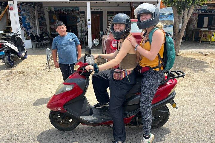 Visit the Paracas National Reserve on a SCOOTER