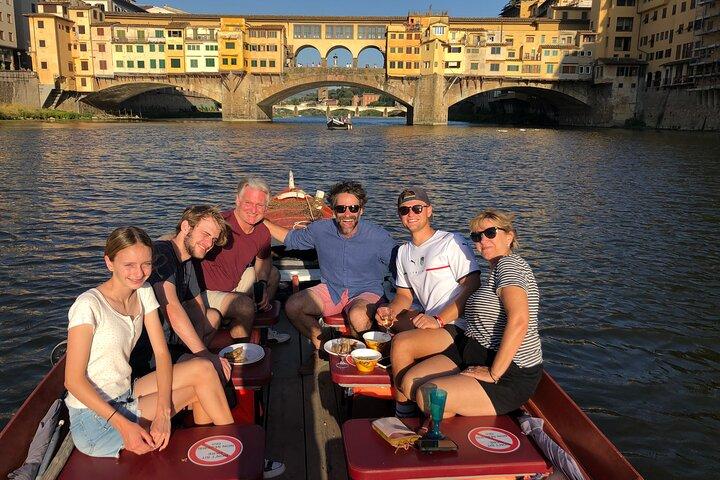 Panoramic Florence by Boat with Wine
