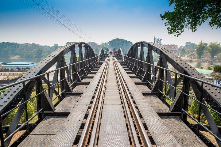 Historic River Kwai Bridge: Train Journey & Tour