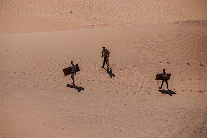 2hr COMBO - 1hr Lie-down Sandboarding and 1hr Quad Bike ride