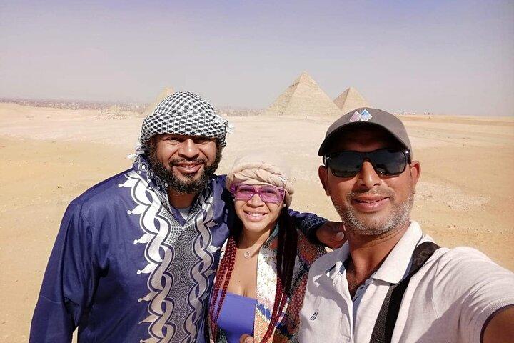 Private tour Pyramids Giza,Sphinx ,Camel ride and Entrance Fees