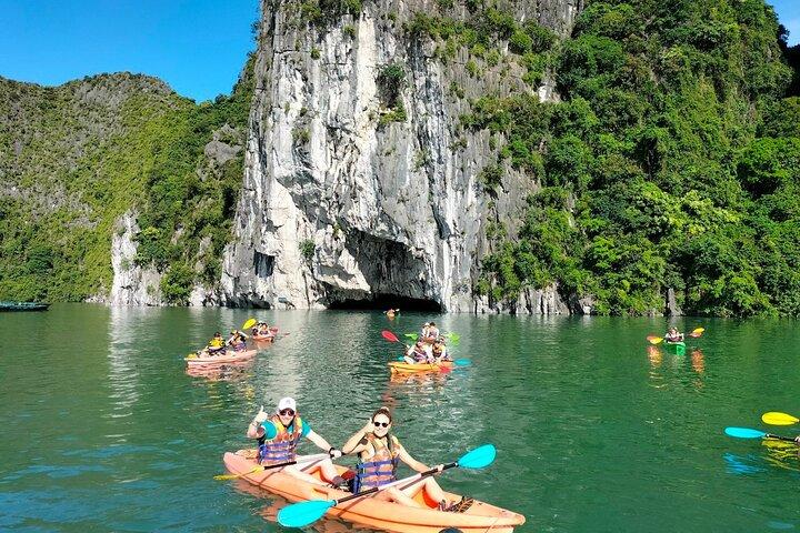 Halong Bay Full Day With Cave, Kayaking And Swimming