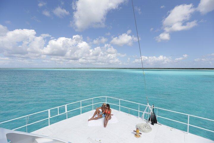 Cozumel Catamaran Snorkel Tour: El Cielo & Palancar with lunch