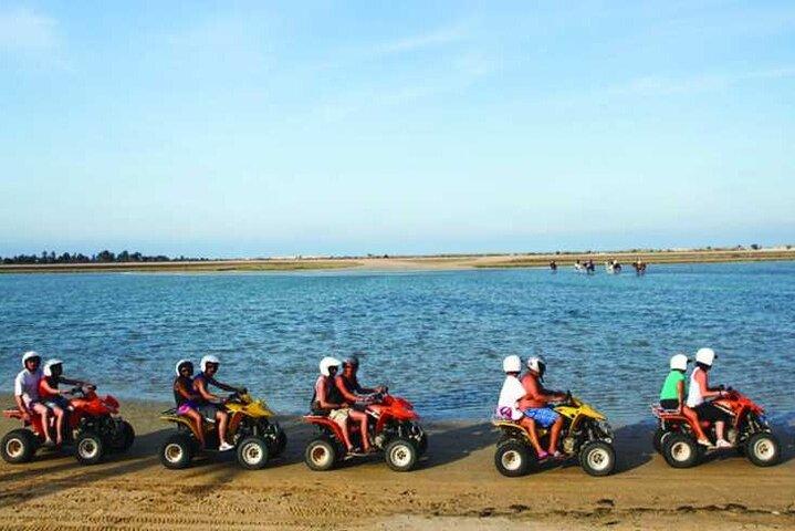 Private 3h00 quad ride on the island of Djerba