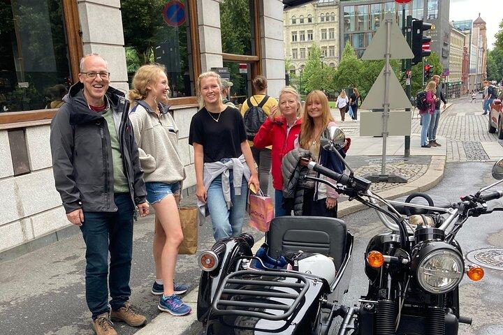 2hr Retro Motorcycle Sidecar Oslo Highlights Tour