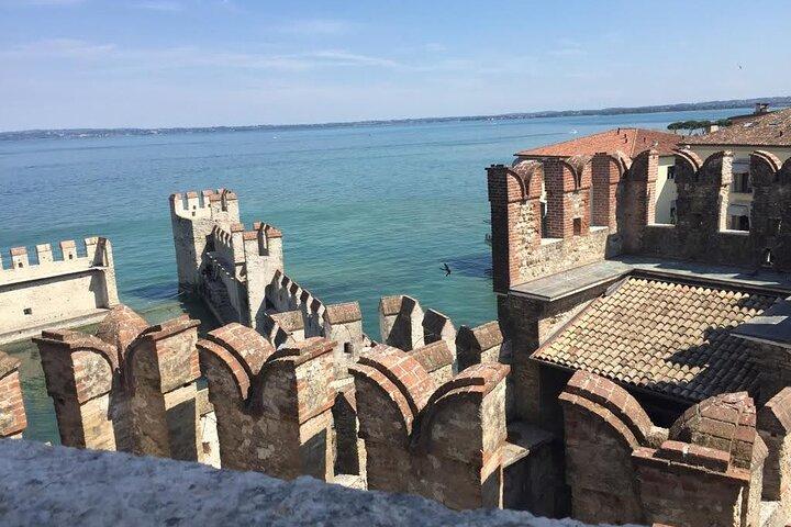 From Garda/Bardolino: 4-hour Guided Boat Cruise to Sirmione