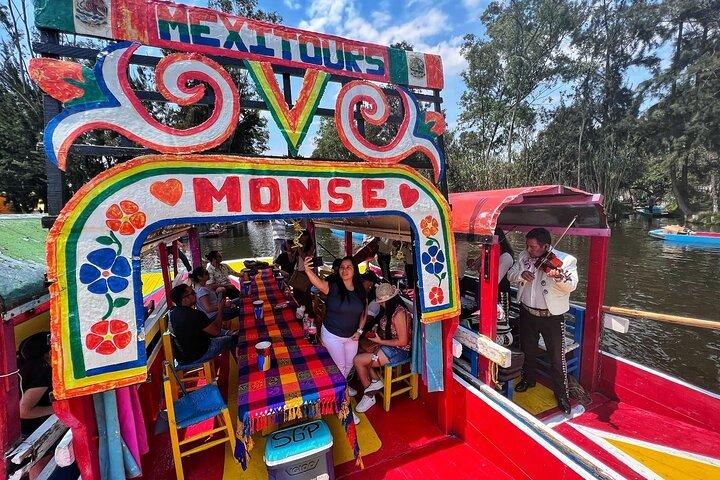 Coyoacán and Xochimilco including Frida Kahlo Museum