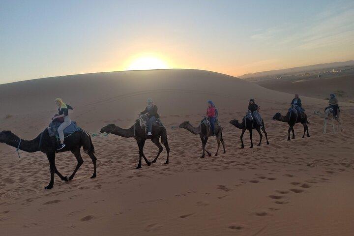 Marrakesh 3 Days Tour to Fez with Overnight Desert Camping