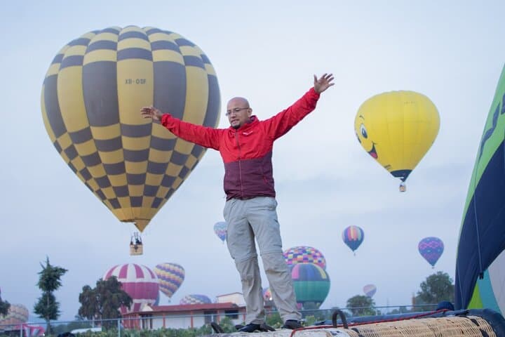 Hot Air Balloon Teotihuacan Tour