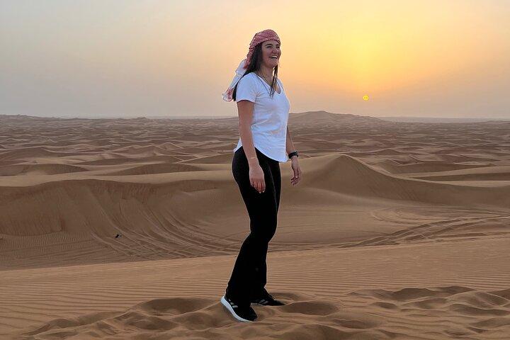 Dubai Desert Safari & Buffet Dinner and Camel ride with PRIVATE CAR