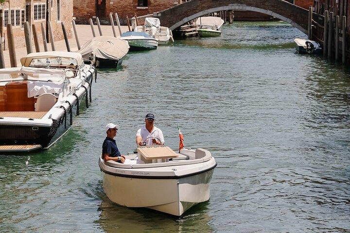 Venice: The Hidden Canals on an Electric Boat