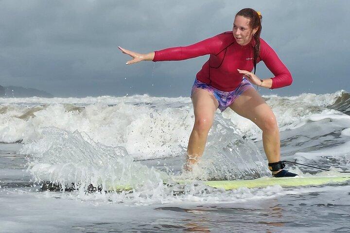 2-Hour Guided Surf Lesson in Playa Chaman Uvita Costa Rica
