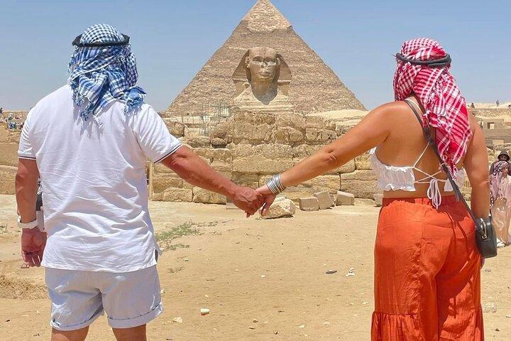 Private Giza Pyramids, Memphis and Sakkara Day Trip in Cairo.