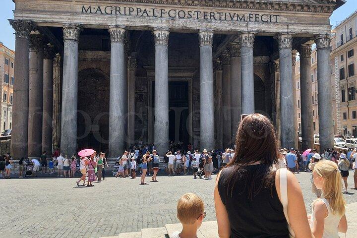Best of Rome Spanish Steps Trevi Fountain Pantheon Tour for Kids
