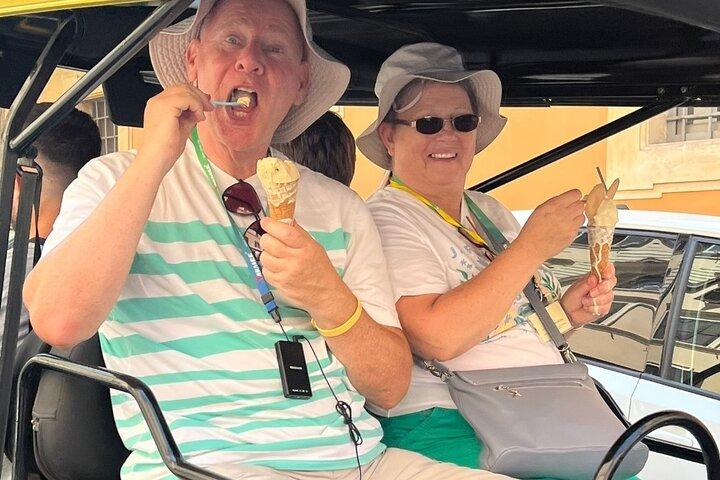 3-Hour Catacumbs and Appian Way Park Tour in Golf Car Pickup