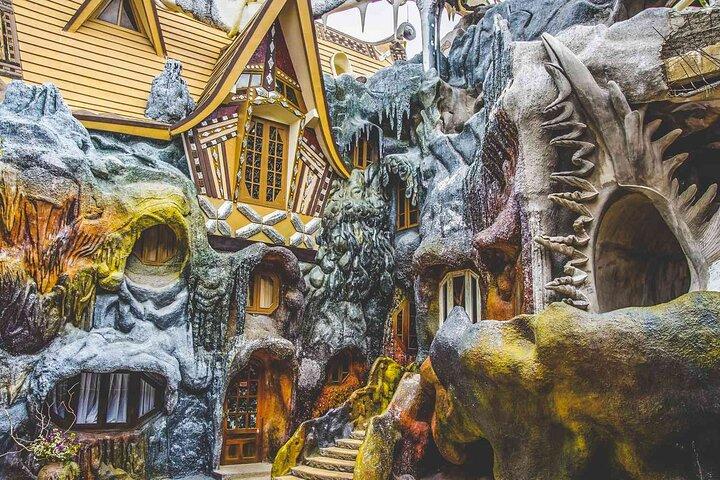 Da Lat Full-day Tour with Langbiang Mountain, Datanla Waterfall, Crazy House