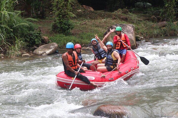 Phuket Adventure with White Water Rafting, Monkey cave and Zip Line+Optional ATV