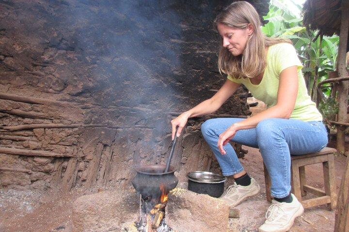 Materuni Thundering Waterfalls,Coffee Experience with Moshi Town Tour