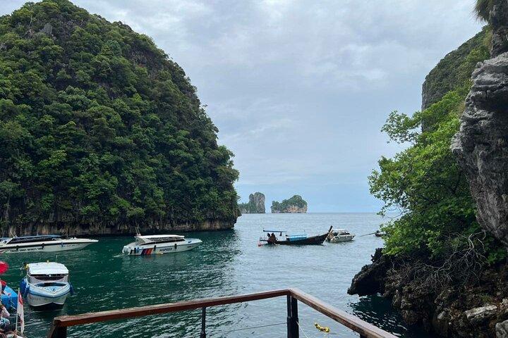 Phi Phi Island Viking Cave Monkey Beach Khai Island Tour from Phuket