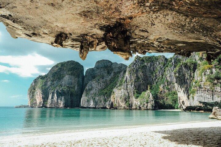 Phi Phi Island Viking Cave Monkey Beach Khai Island Tour from Phuket