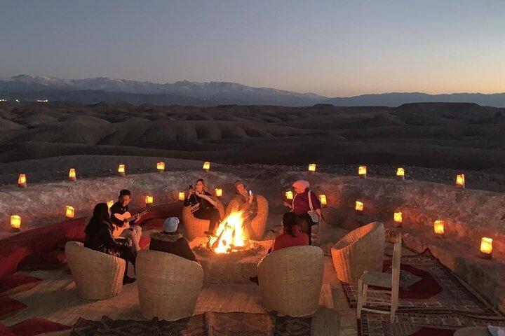 Agafay Desert Sunset Trip with Dinner