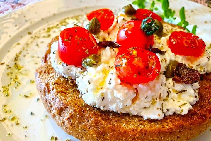 Miss Anna Santorini Cooking Class