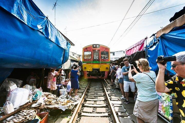 Railway Market to Floating Market & Boat Ride from Bangkok