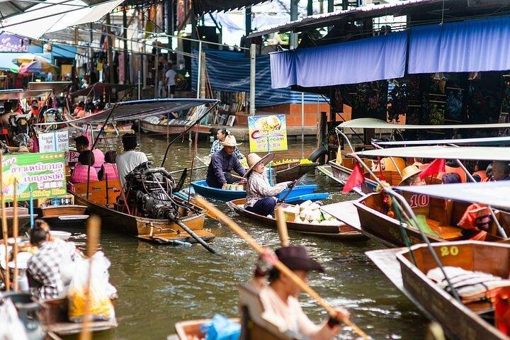 Railway Market to Floating Market & Boat Ride from Bangkok