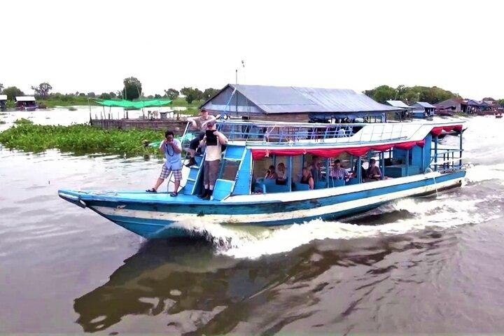 Scenic Boat Journey from Siem Reap to Battambang