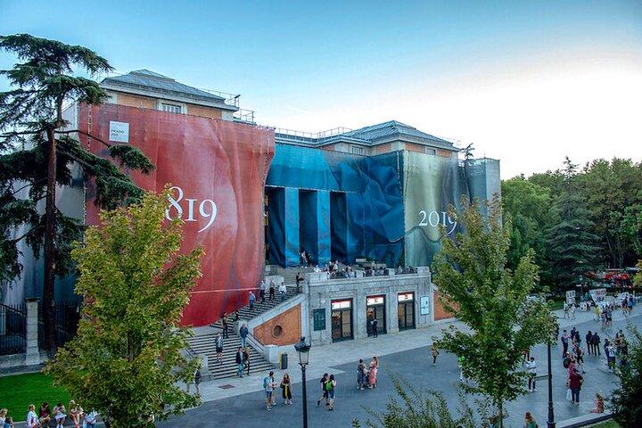 Private Prado museum tour with entrance & guided Madrid city walk