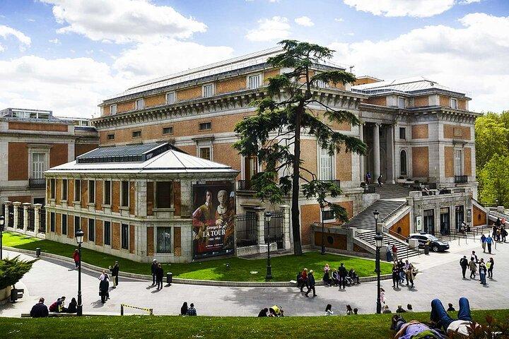 Private Prado museum tour with entrance & guided Madrid city walk