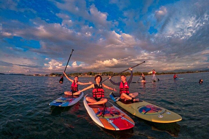 Stand Up Paddle Boarding with Sunrise/Sunset Tour at Kota Kinabalu with transfer