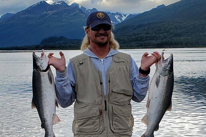 Alaskan Full-Day Salmon Fishing with Transportation
