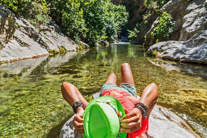 Agadir Taghazout: Paradise Valley & Atlas Mountains Swimming Trip