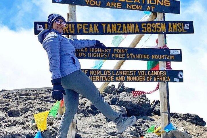 Kilimanjaro climb via Marangu Route 6Days