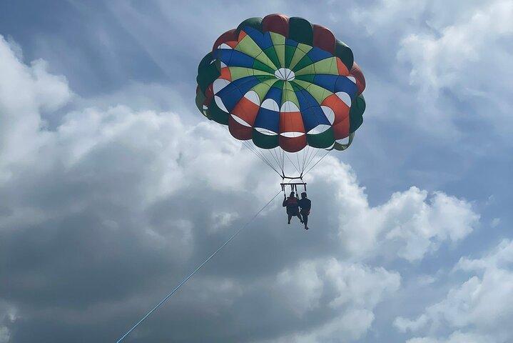 Parasailing and Jet Ski with Private Transportation from Montego Bay