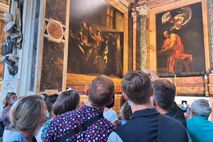 Caravaggio Art Works and Life Locations Walking Tour with PhD Guide