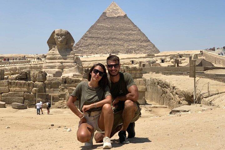 4-Hours Half Day Private Tour Giza Pyramids and Sphinx with Egyptology Guide