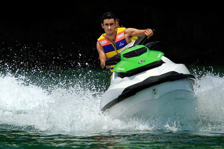 Bali Watersport Package: Parasailing Adventure, Jet Ski, Banana and Donut Boat