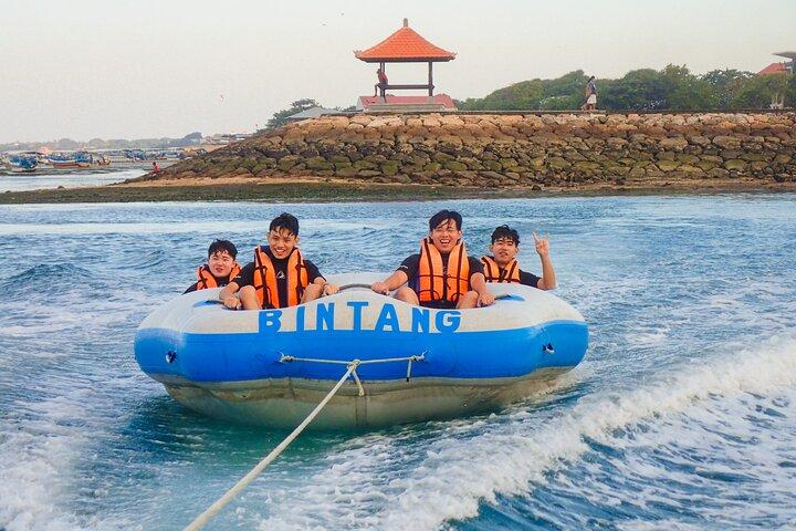 Bali Watersport Package: Parasailing Adventure, Jet Ski, Banana and Donut Boat