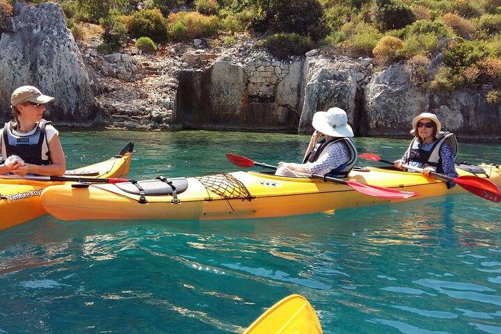 Sea Kayak Tour Over the Sunken City of Kekova Kas(Small Groups)