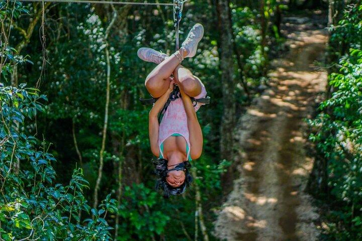 Zipline jungle adventure