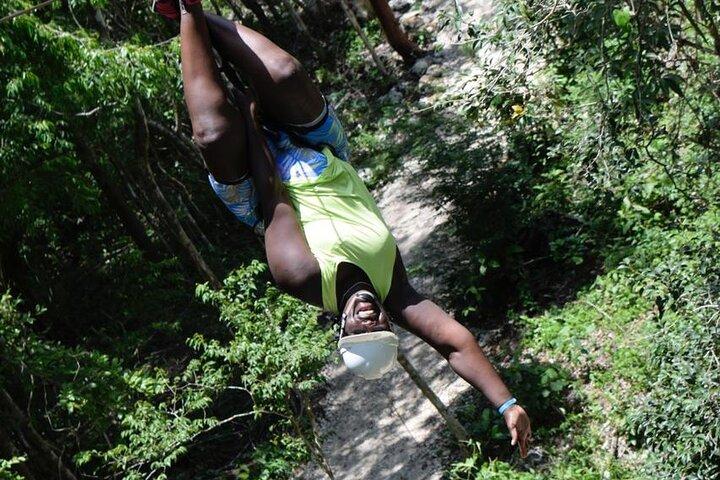 Zipline jungle adventure