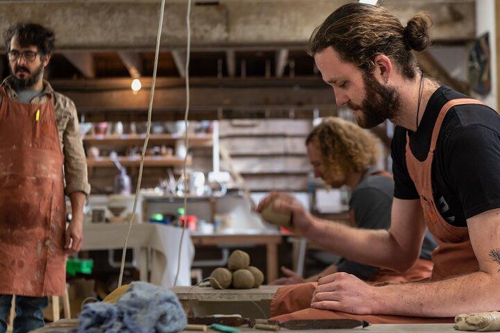 Creative Wheel Throwing Pottery Class in Coromandel