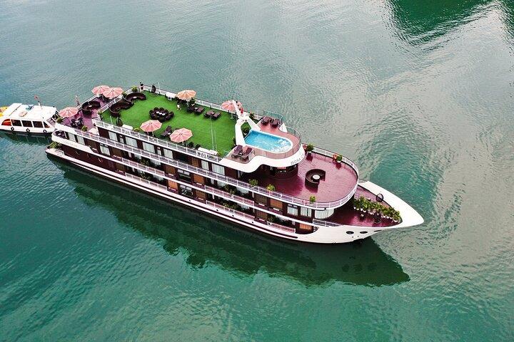 Halong Rosa Cruise 3 days 2 night visiting and kayaking Halong bay