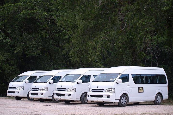 Share Shuttle from San Ignacio to Flores (Guatemala)